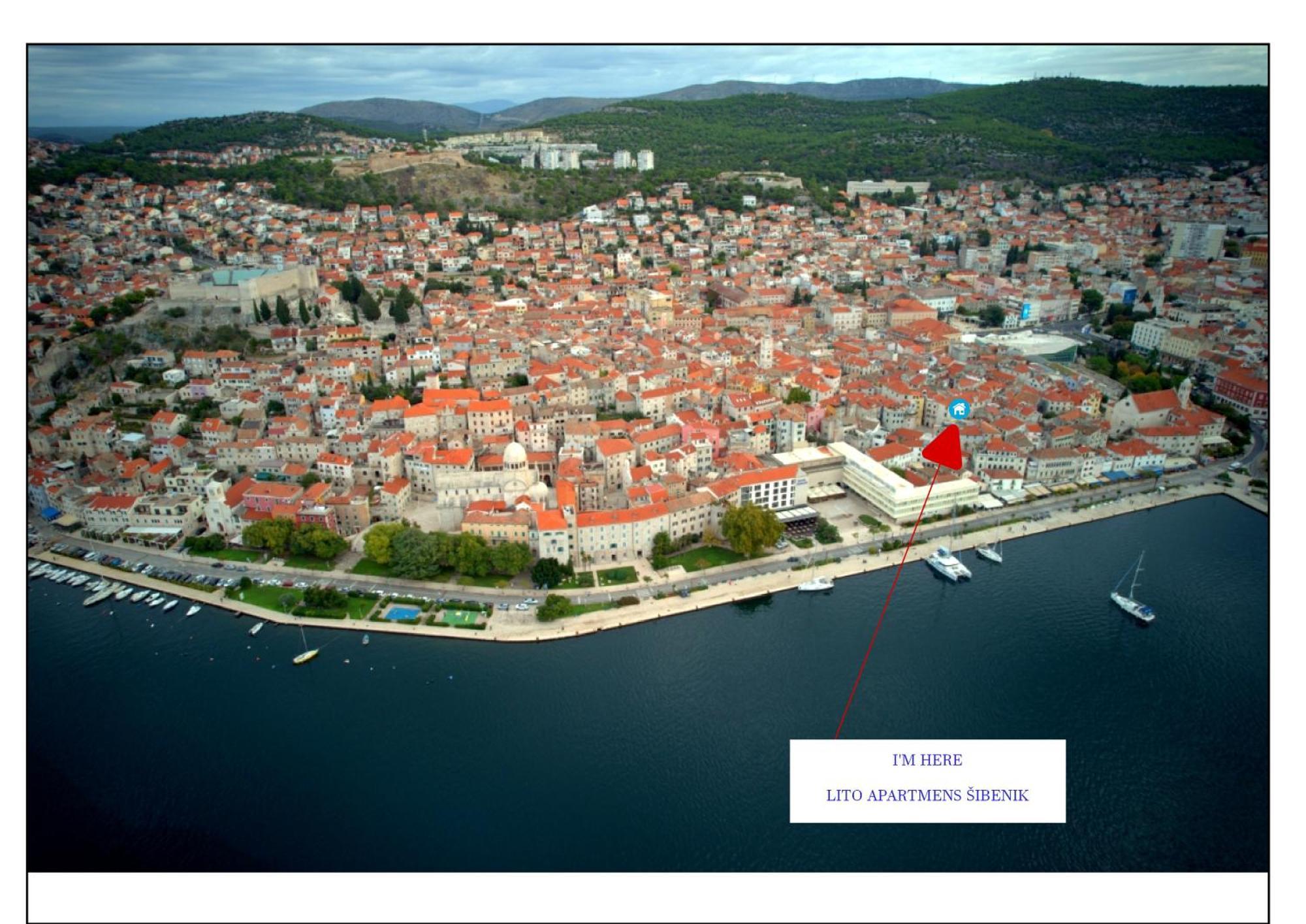 Lito Apartments Sibenik Bagian luar foto