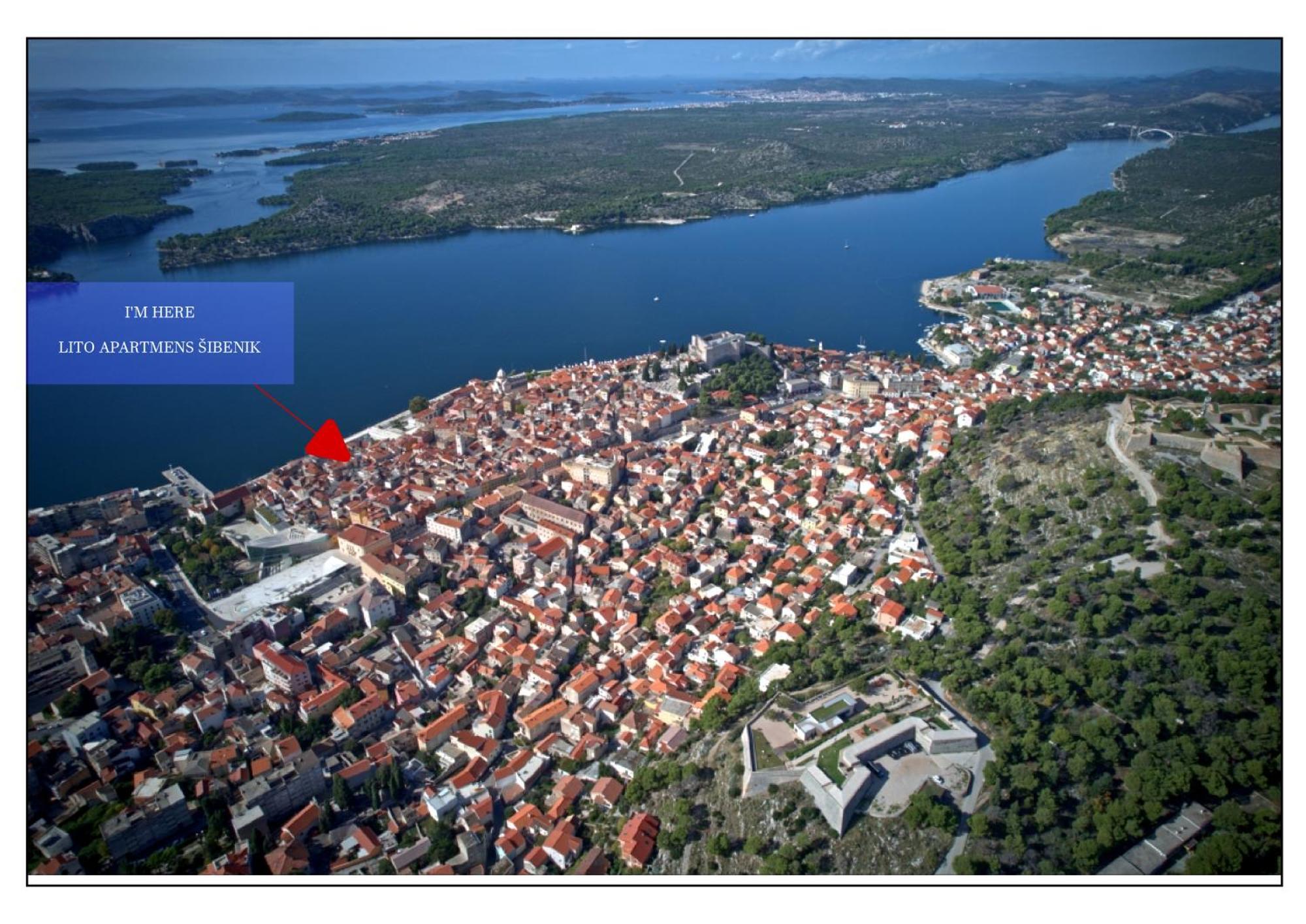Lito Apartments Sibenik Bagian luar foto